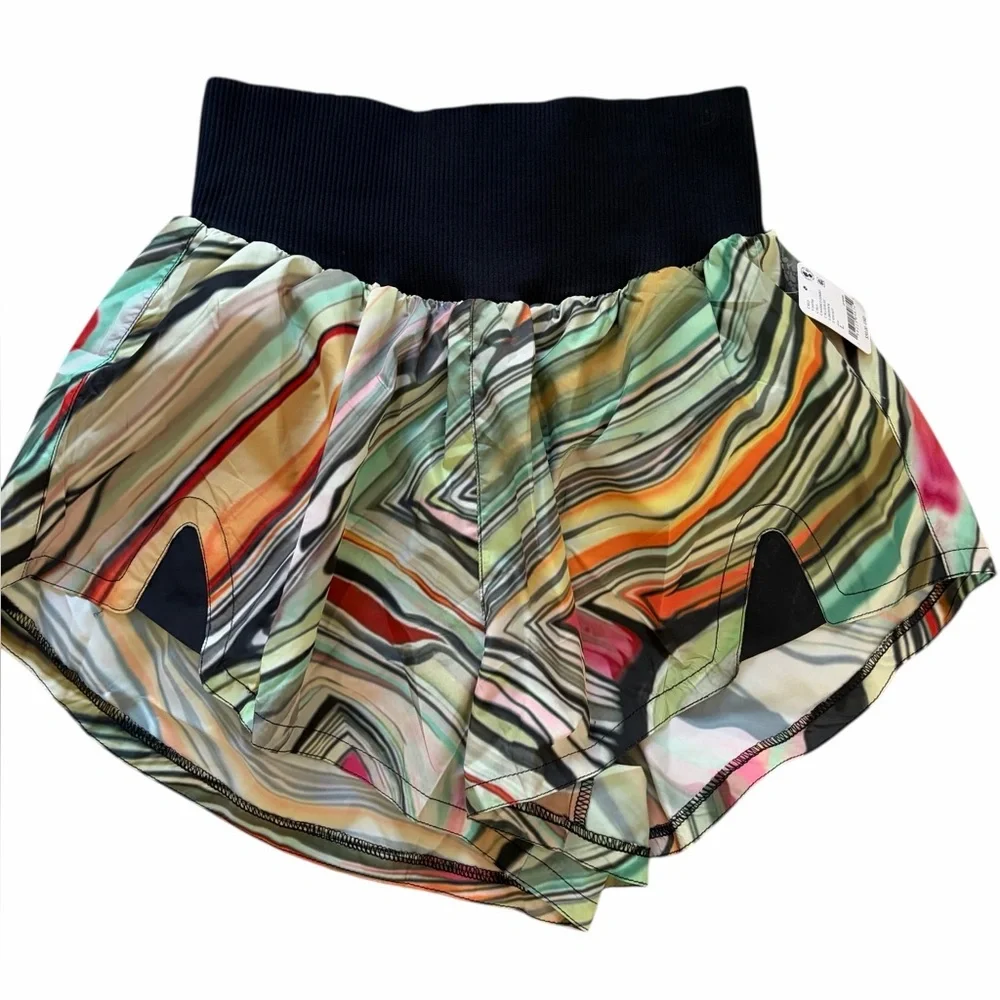 FP Movement Women’s Carpe Diem Shorts,Marble print, Large, NWT - Picture 6 of 6
